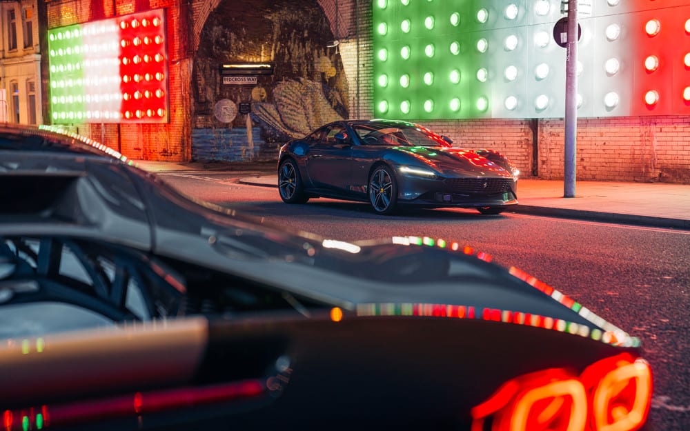 Into the Night with H.R. Owen Ferrari